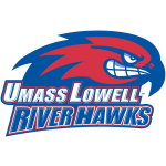 Logo of the UMass Lowell River Hawks