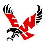 Logo of the Eastern Washington Eagles